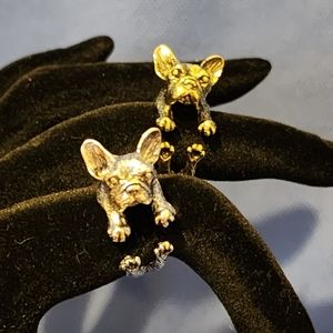 Silver Frenchie Ring